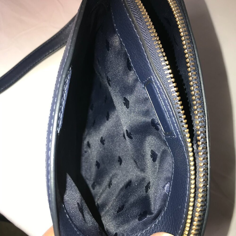 NEW Kate Spade Sylvia Lemon Zest Large Dome Crossbody & Passport holder to match - Picture 13 of 16